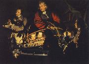 Joseph Wright Instrument of the solar system oil on canvas